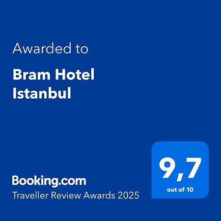 Bram Hotel Istanbul Istambul Exterior foto